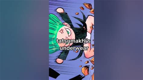 does tatsumaki wear|what color are tatsumaki's panties.